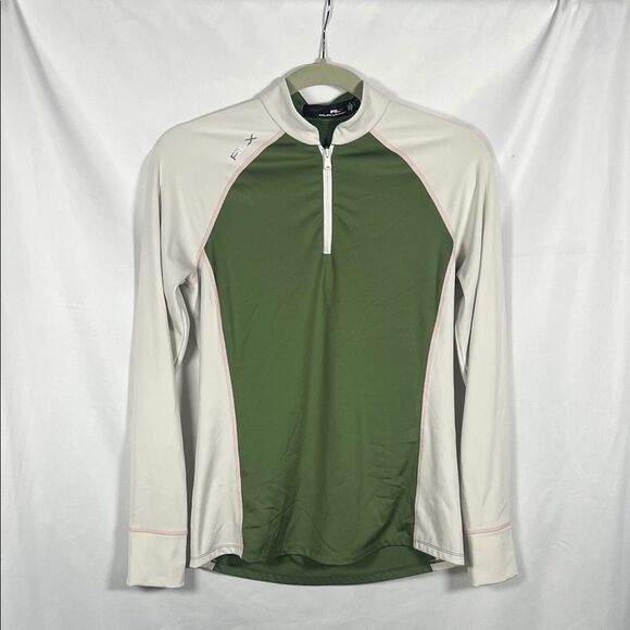 RLX Women’s Ralph Lauren Moisture Wicking Golf Tennis 1/4 Zip Size S - Picture 1 of 4